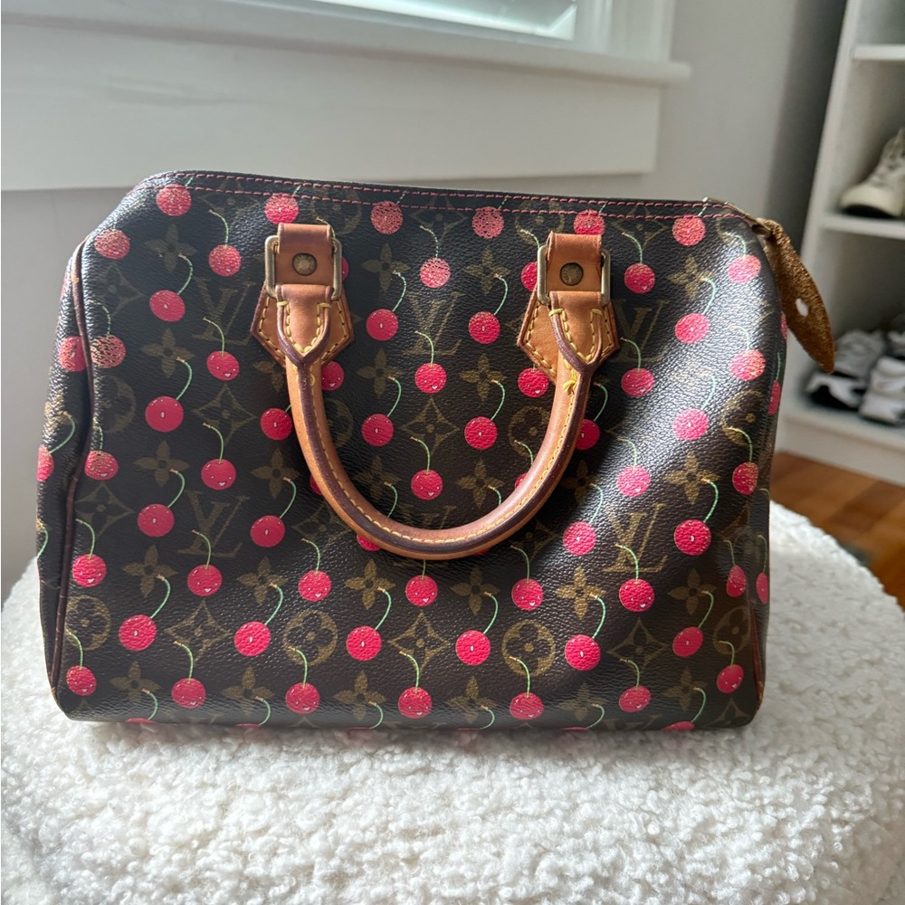 Louis Vuitton cherries speedy 25